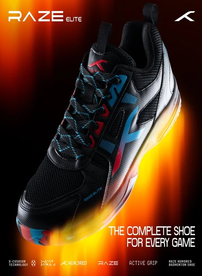 هندرد HUNDRED Raze Elite Unisex Badminton Shoes